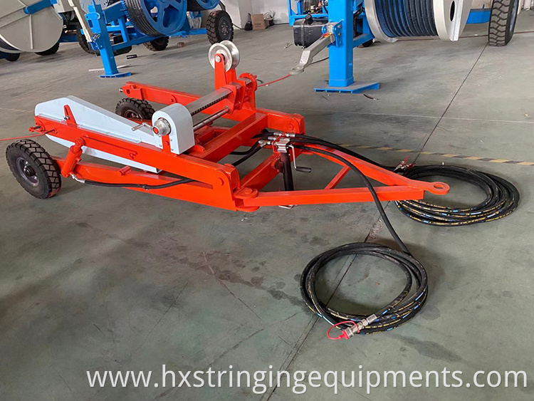 Hydraulic Wire Rope Pay-off Stand Reel Stand 